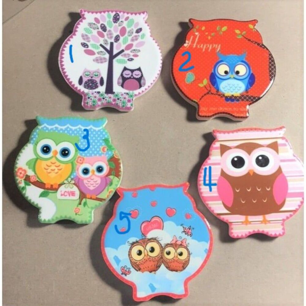 Adorable Owl Magnets - Qty 5